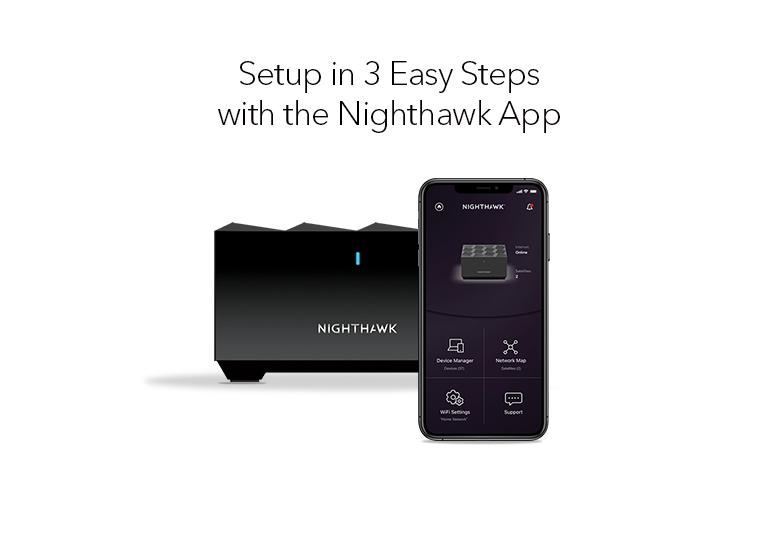 MK64 Setup in 3 Easy steps with the Nighthawk App